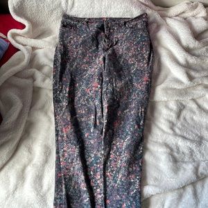Gloria Vanderbilt Straightleg Floral Jeans